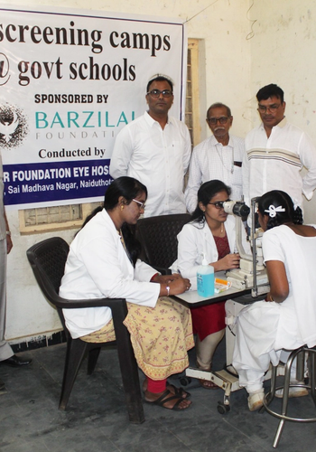 Vision Program Supporting Students in India