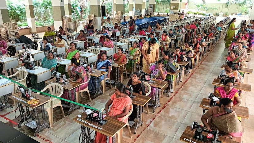 Training Program Up-Skills 140 Women in India